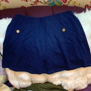 Navy Lilly Pulitzer skort